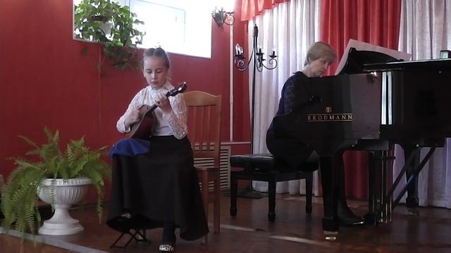 Лебеднова Виктория. Русская народная песня Калинка смотреть онлайн