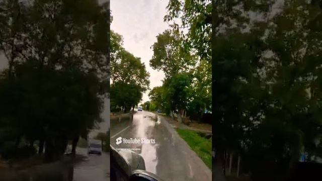 Дождь в Натухаевской. 2 сентября