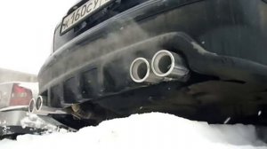 раздвоенный выхлоп vw passat b5.5 1.8t