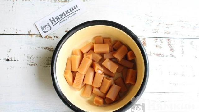 Крем из ирисок для тортов и пирожных