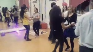 bachata level 1 урок в школе танцев в Москве  Dance Club