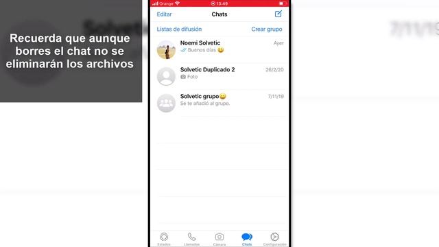 ❌ ELIMINAR CHAT WhatsApp iPhone смотреть онлайн