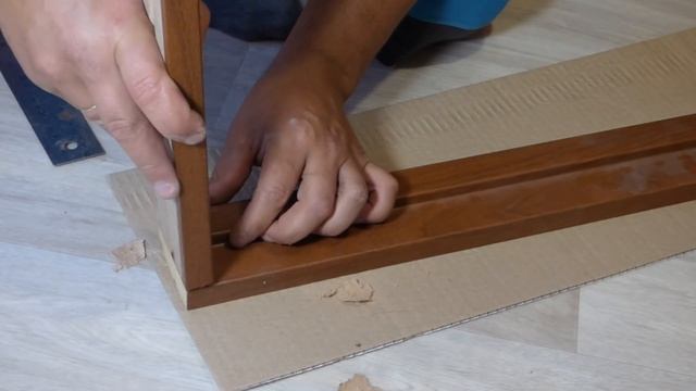 Как собрать дверную коробку своими руками