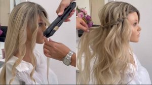 Как сделать локоны на утюжок