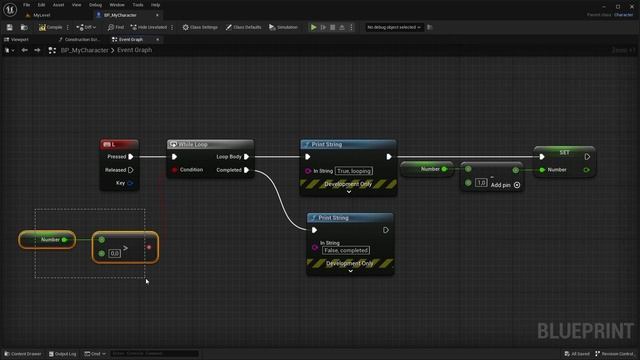 While Loop (Flow Control) - Tüm Node'lara Bakış | Unreal Engine 5 Tutorial #UnrealEngine #WhileLoop