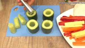 ЗАКУСКА ИЗ ОВОЩЕЙ НА ПРАЗДНИЧНЫЙ СТОЛ