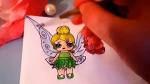 Смотреть ФЕЯ ДИНЬ ДИНЬ .Как нарисовать Фею Динь Динь Лол
