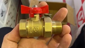 Кран шаровый VALTEC СТАНДАРТ с полусгоном 3/4", внутренняя-наружная VT.127.G.05