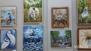 Обзор выставки изобразительного искусства художников городского округа г.Михайловка "ОСЕНЬ-2022"