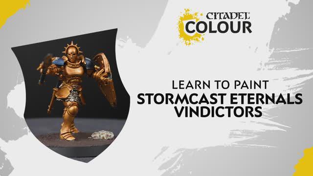 Warhammer 40000 - How to Paint - Stormcast Eternals Vindictors _ Beginner _ Warhammer Age of Sigmar