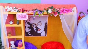 Домики одного цвета челлендж! Бедная vs богатая vs ультра богатая