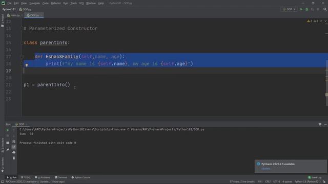 #74 Python Constructor Bangla Tutorial 2023 (OOP) смотреть онлайн