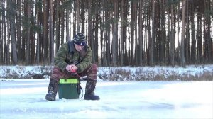 Первый лёд 22-23. Рыбалка на плотву на мормышку 2