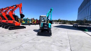 Обзор Kobelco SK30UR с удлиненной стрелой