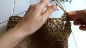 ? сумка "Шопер" из ДЖУТА