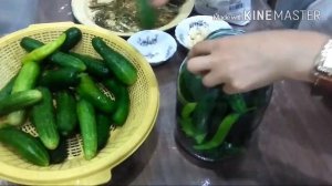 Самый легкий способ засолить огурчики на зиму#xiyar turşusu