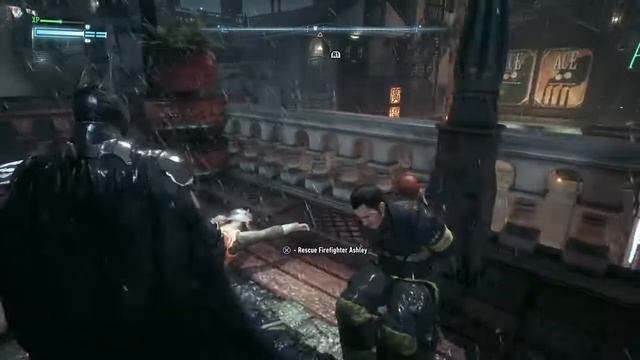 BATMAN™: ARKHAM KNIGHT In The Line Of Duty Firefighter Ashley смотреть онлайн