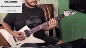 Rammstein - Ausländer |Guitar cover| |Tab|