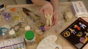 Мастер-класс Лепим фигурки из солёного теста