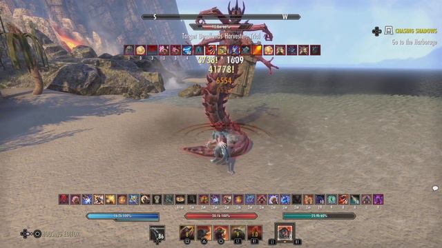 ESO Offmeta- Endgame Werewolf PVE DPS 96k+ High Isle DLC Console Friendly