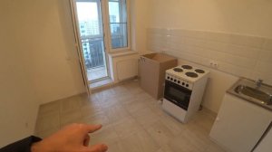 Смотрим минималистичную 1-квартиру, площадью- 36м.кв, по реновации на Судостроительной д.3