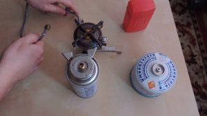 Шланговый переходник для горелки, резьба-цанга.