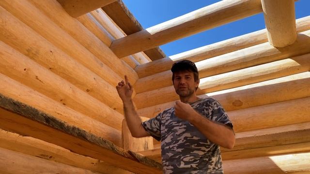 Сруб бани ручной рубки 7 на 9 | RemesloDom ru смотреть онлайн