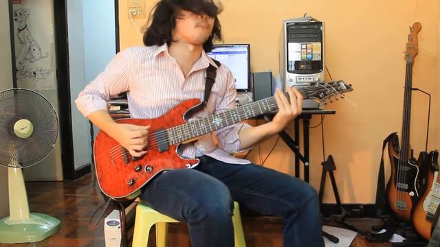 Chek The Metal - Light Way - with Schecter Damien Elite 7 смотреть онлайн