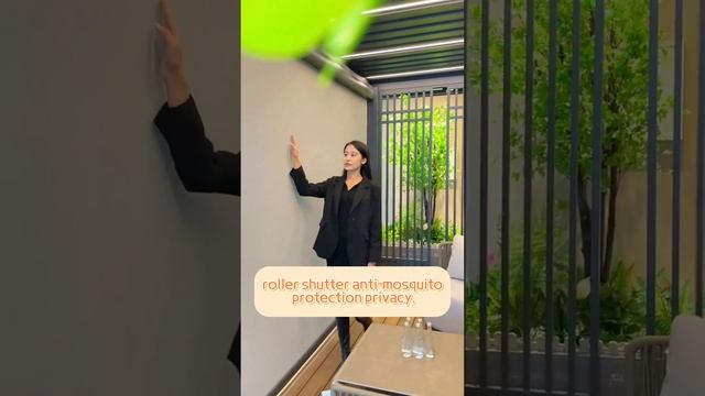 Newest Metal Louver Price Electric Waterproof Aluminum Pergola смотреть онлайн