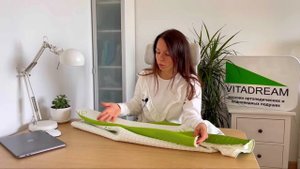 Наволочка из трикотажа для клиновидной подушки VITADREAM