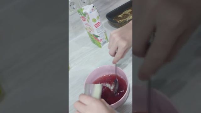 2 слой желе-торта