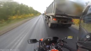 Неадекваты На Дорогах / Безумные Мото Ситуации за Апрель 2022