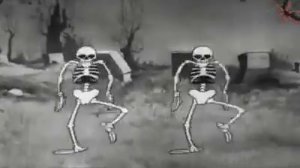 Disney's Silly Symphony - The Skeleton Dance (1929) with a twist