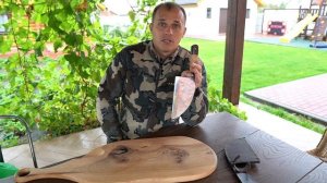 Сербский нож - тяпка обзор от Кузницы Назарова В.В.