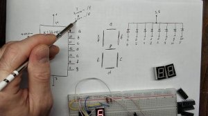 Как работает микросхема К176ИЕ4 (CD4026E)