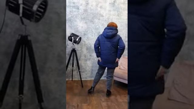 Куртка женская зимняя  Sofia EU-4792 Cиний смотреть онлайн