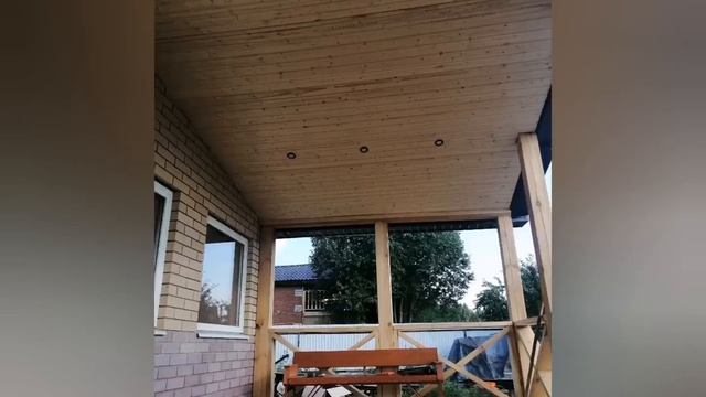 терасса  пристрой к дому