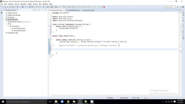 Java 20 Lab Consumer Interface смотреть онлайн