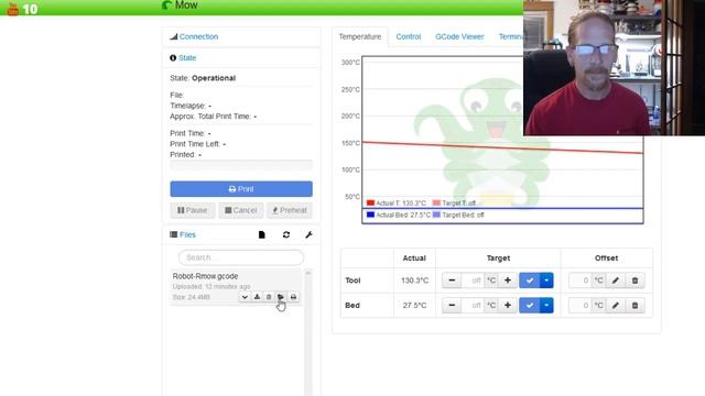Installing Octoprint on a Raspberry Pi and setting it up to Print смотреть онлайн
