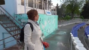 Самарканд. Парк А.Навои. Амфитеатр. Равиля Вавилова