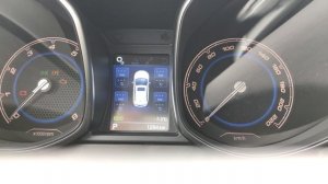 Цифровая приборная панель Chery Tiggo 5 на русском языке