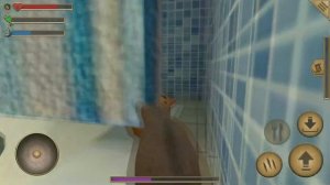 ВСТРЕЧА МЫШКИ И КОШКИ | СИМУЛЯТОР МЫШИ | Обзор и прохождение игры про мышку. Дом, новая норка. #2