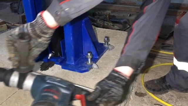 Как правильно устанавливать химический анкер для гидравлического подъёмника смотреть онлайн