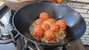 Лучший рецепт Казан кебаб. Мясо тушеное с Картошкой и с Тефтелями