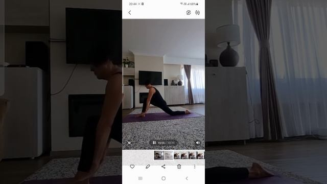 Мягкая практика флоу хатха йоги. Мягкая растяжка всего тела. смотреть онлайн