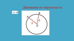 Тема 11. Криволинейное движение. Линейная и угловая скорости