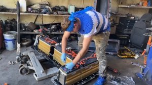 Разборка ВВБ Chevrolet Volt 2017 года . Хочешь Знать Что внутри??? У Батареи Шевролет Вольт