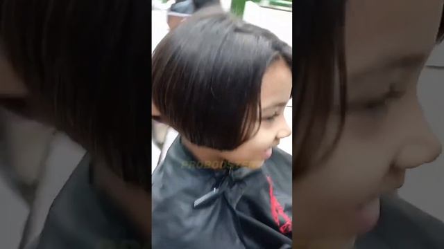 Cute baby hair cut!! bob hair cut!! short bob hair cut #youtubeshorts #shorts #viral