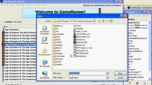 Game Ranger setup for Age of empires