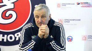 Енисей-Водник  прессконференция Ломанов Лихачев